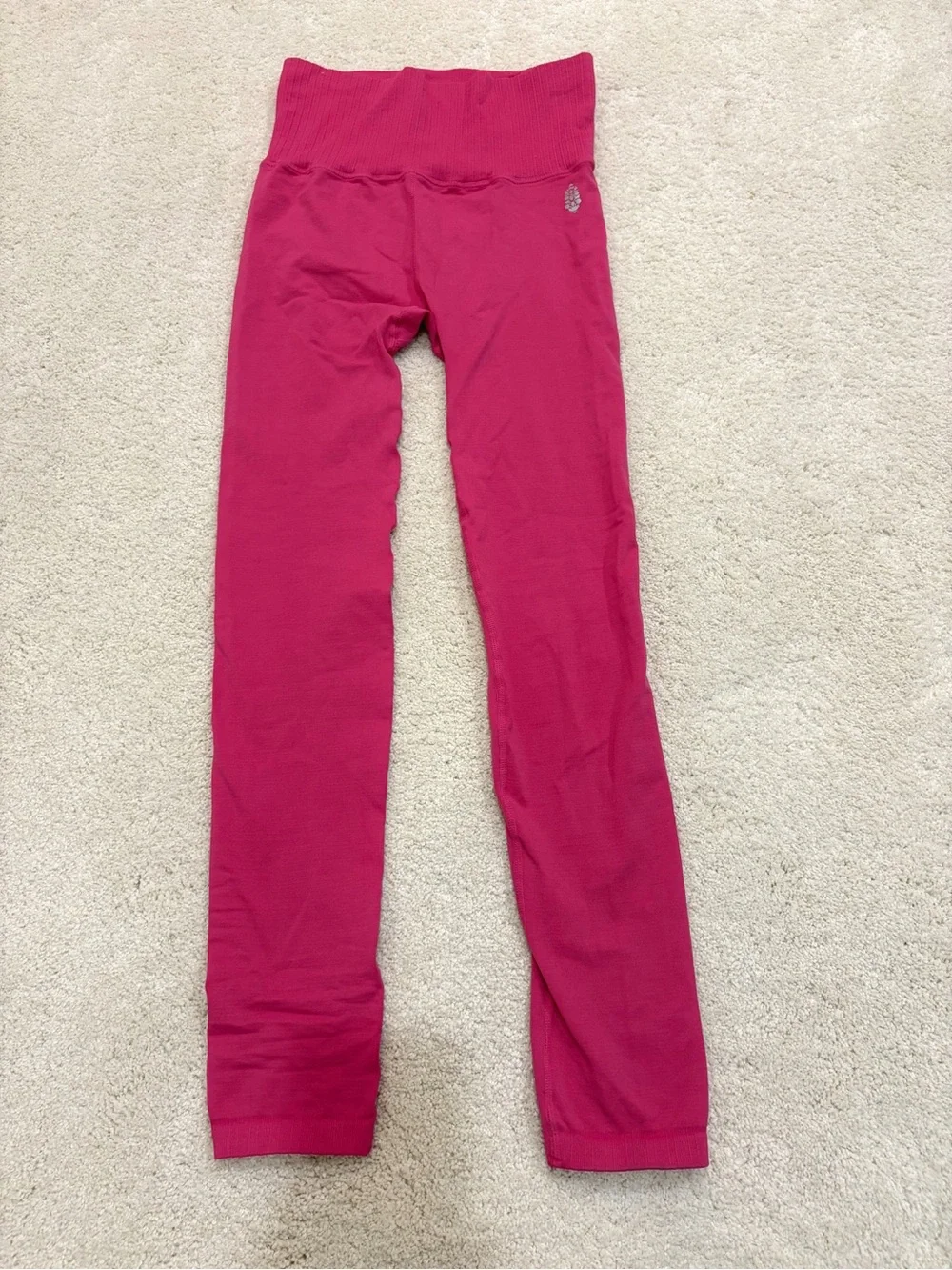 Free People Good Karma High-Rise Pink Leggings XS/S